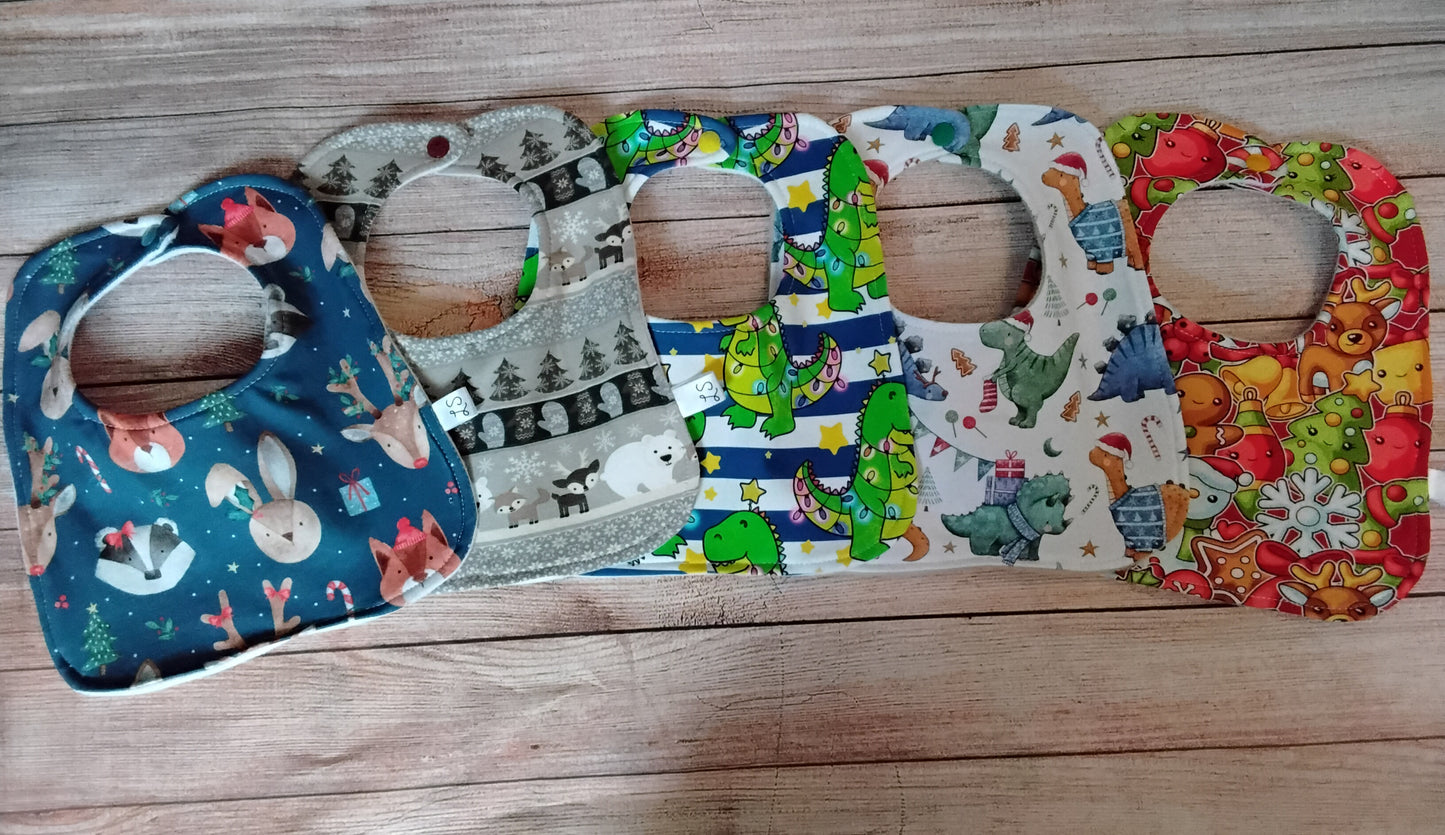 Christmas bibs