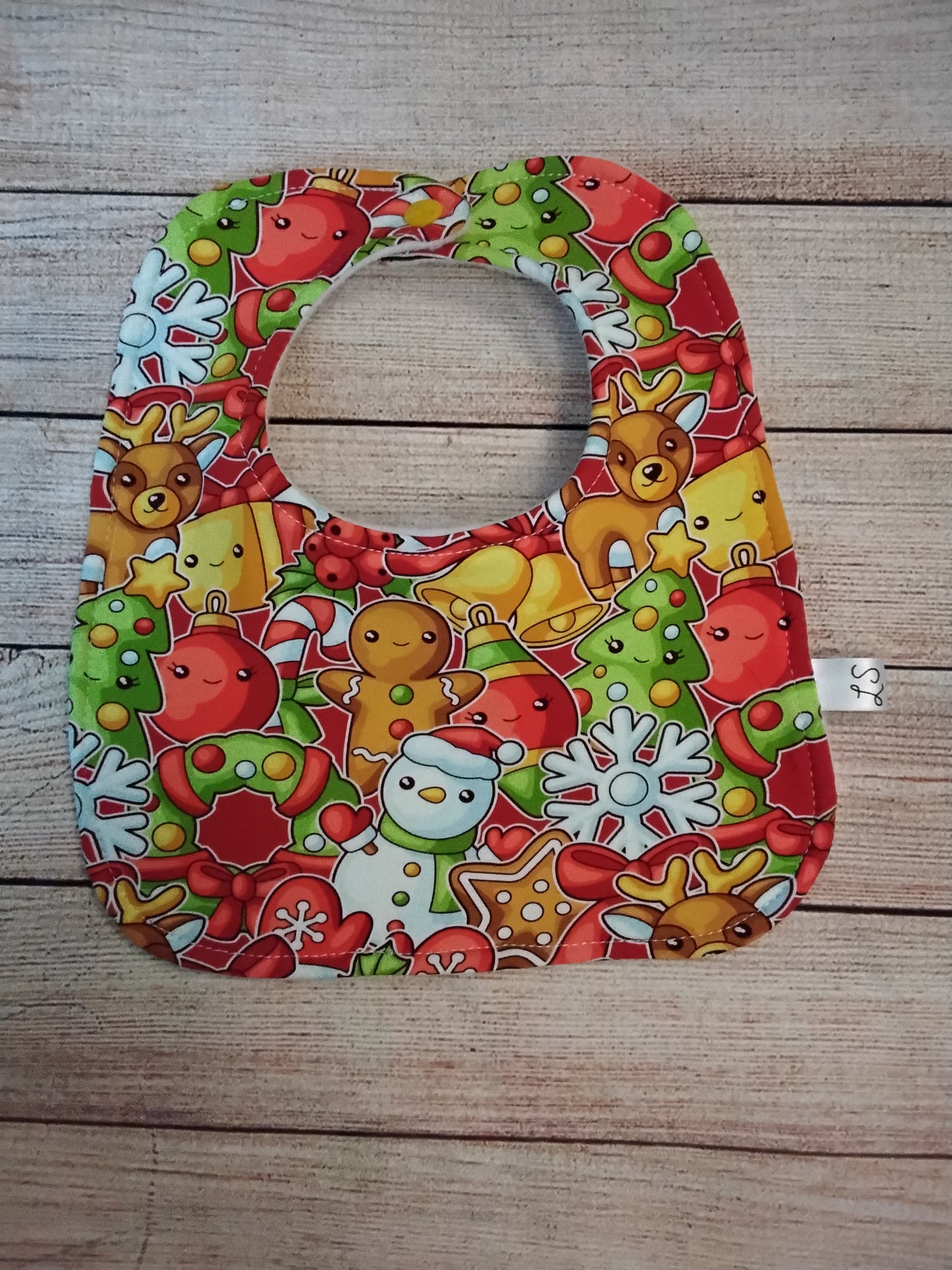 Christmas bibs
