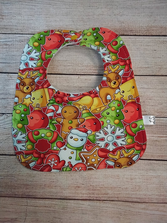 Christmas bibs